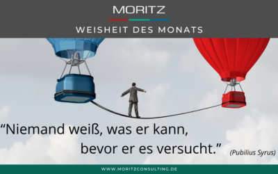 Weisheit des Monats – April 2024
