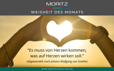 Weisheit des Monats – März 2025