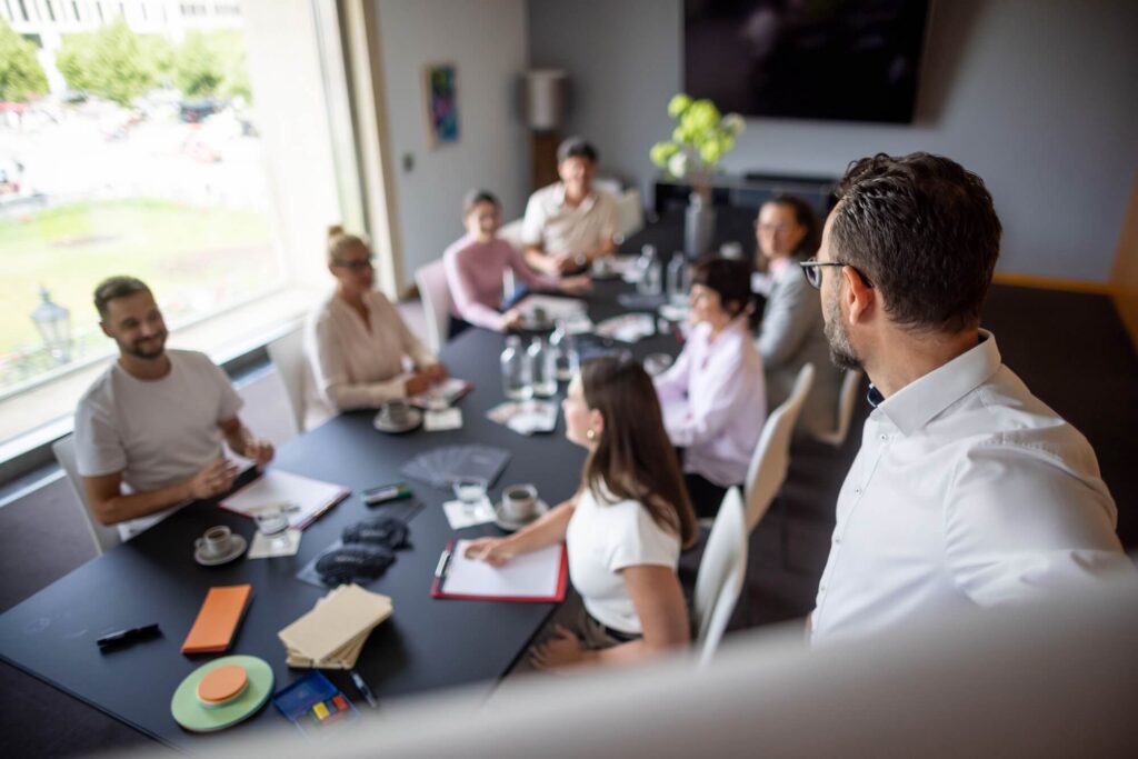 Trainer Tino im Workshop