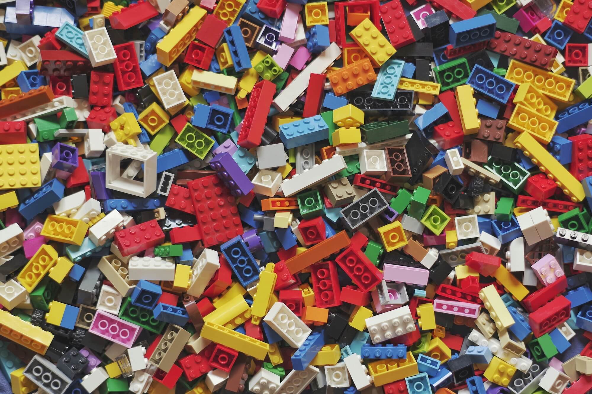 bunte Legosteine